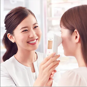 スキンビジオムによる肌診断